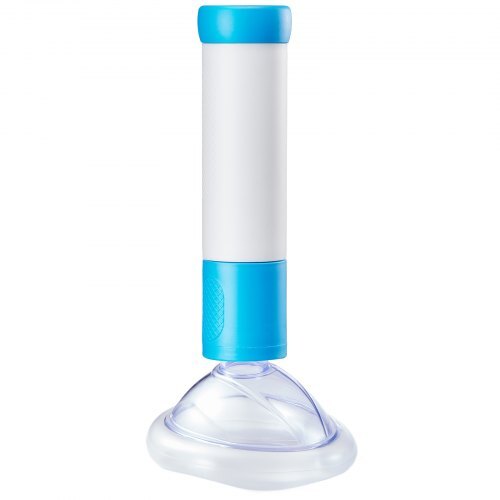 Choking Rescue Device, Portable Airway Clear Anti Choking Suction Device with 4 Multi-size Masks and 1 Storage Bag, First Aid Kit for Removing Blocked Objects, for Home, School, Travel