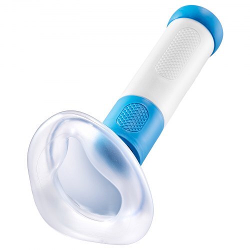 Choking Rescue Device, Portable Airway Clear Anti Choking Suction Device with 4 Multi-size Masks and 1 Storage Bag, First Aid Kit for Removing Blocked Objects, for Home, School, Travel